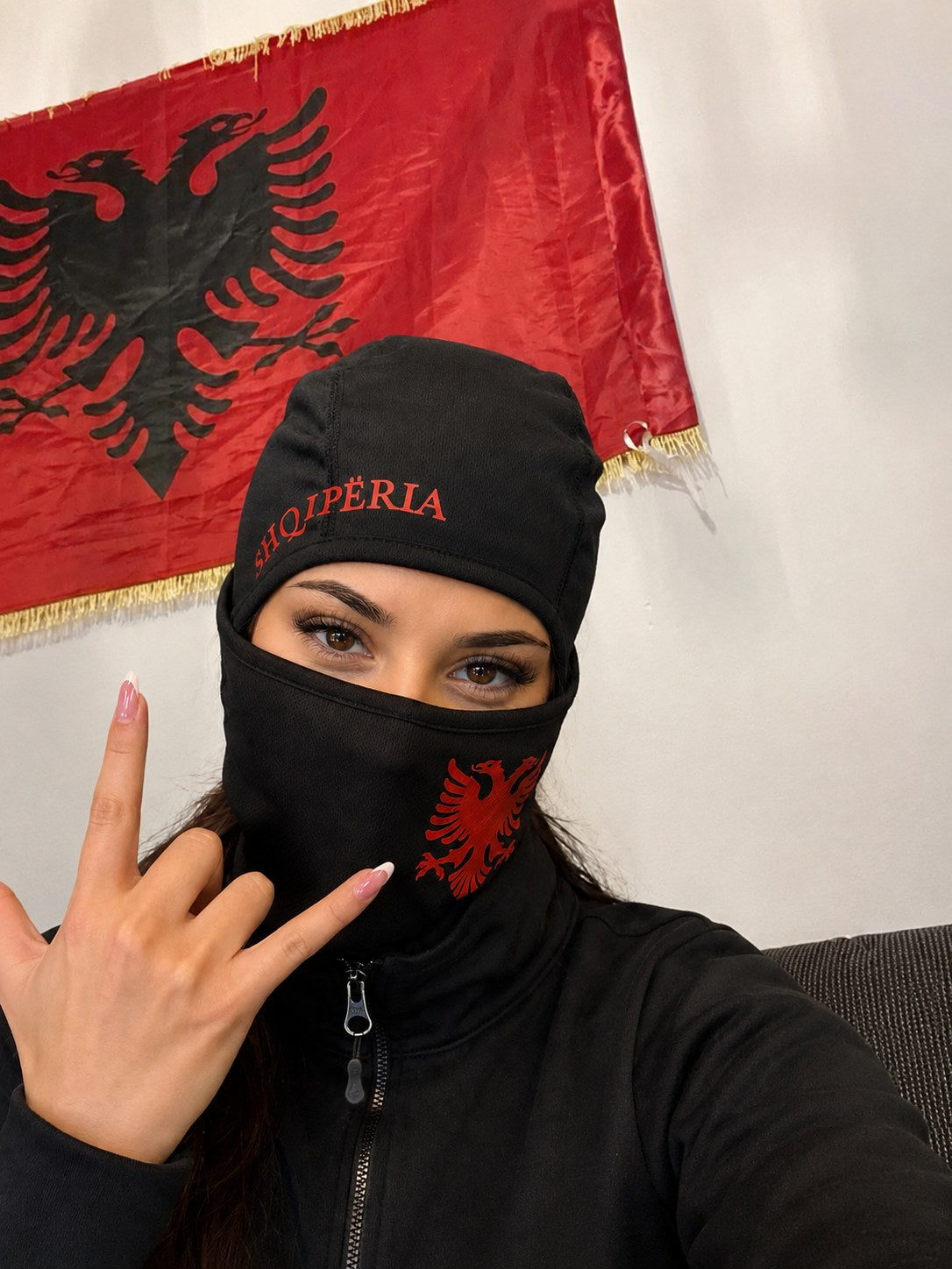 Albania ski mask