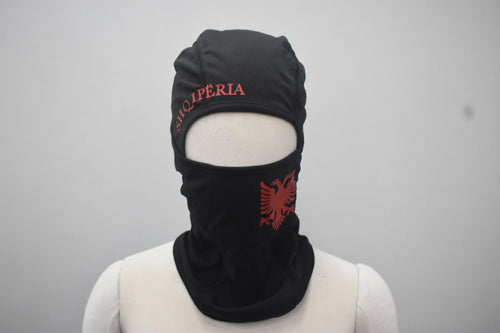 Albania ski mask front view